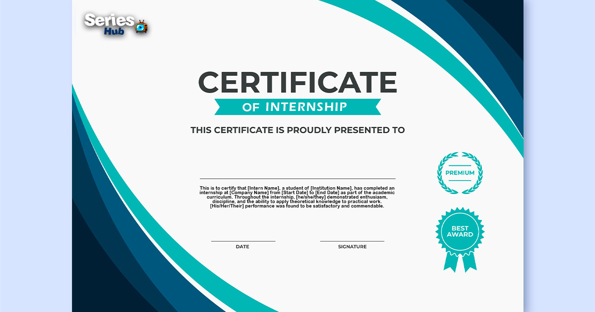 Series Hub Cinema internship programme